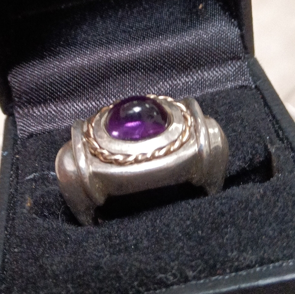 Vintage rings 925/14k/10k all real gems - Picture 7 of 8